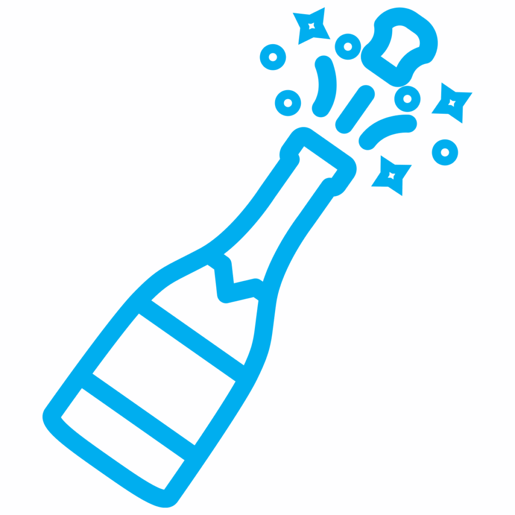 champagne bottle icon