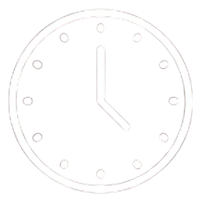 graphic of a clock pointing to 4